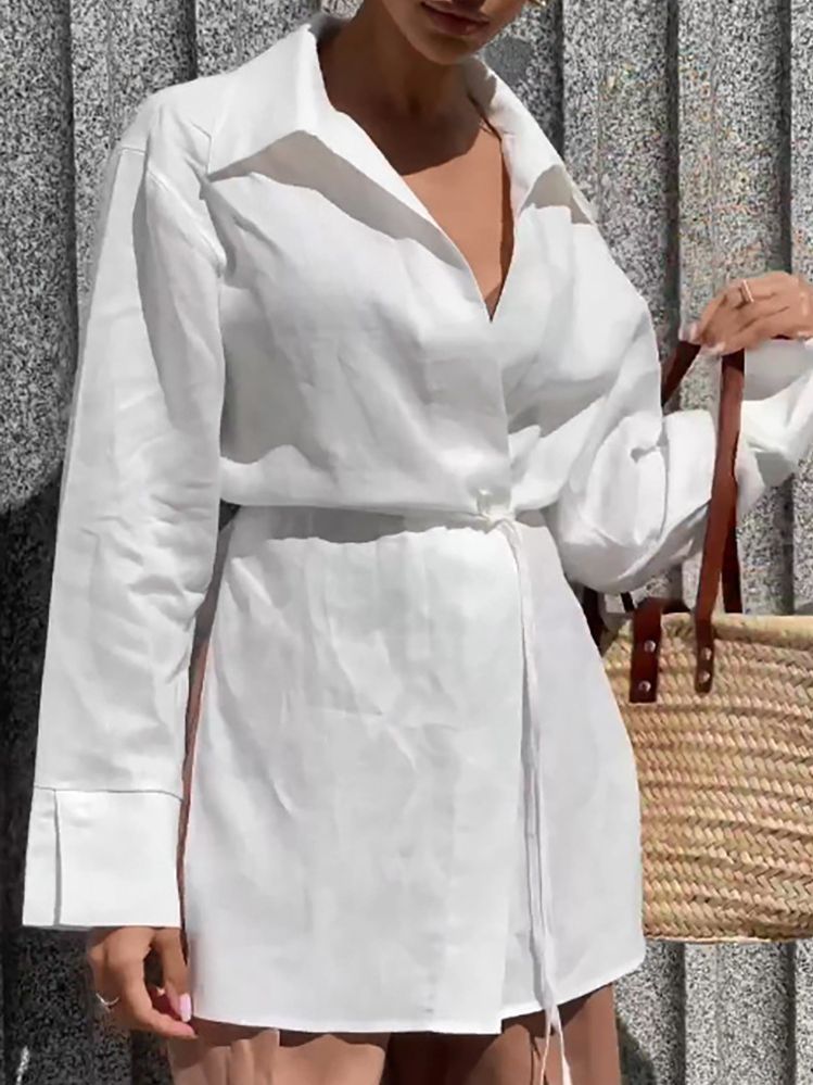 Women's Temperament Leisure Versatile Long Sleeve Shirt