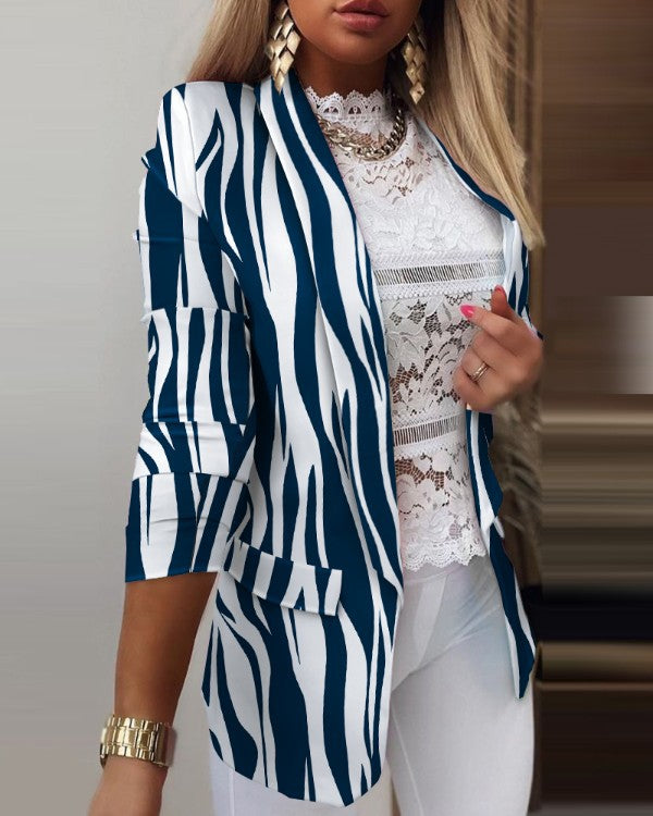 Women's OL Temperament Professional Slim Top Coat
