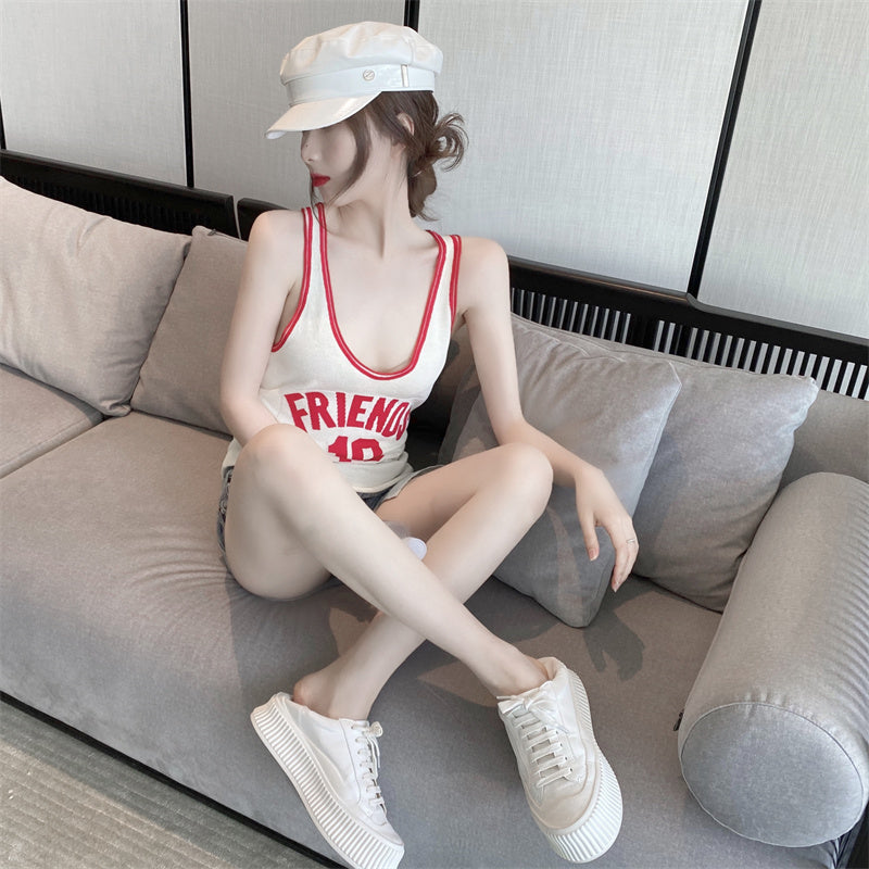 Women's Fashion Loose Sleeveless Sports Tank Tops