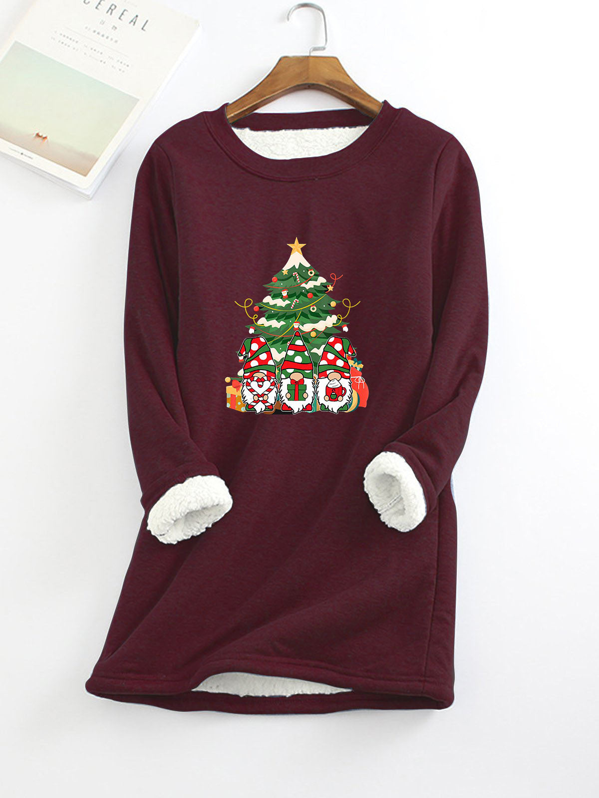 Women's Fashion Velvet Padded Thermal Bottoming Shirt Sweater