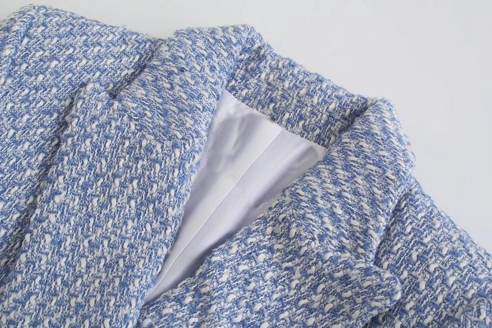 Urban Casual Women's Double Breasted Blazer
