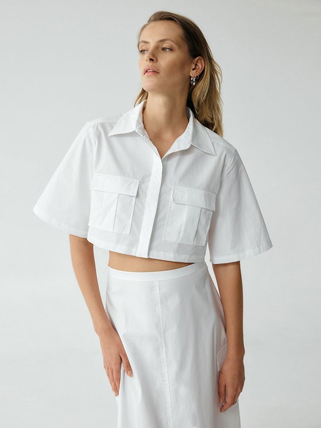 Women's Loose Casual Pure Solid Color Shirt