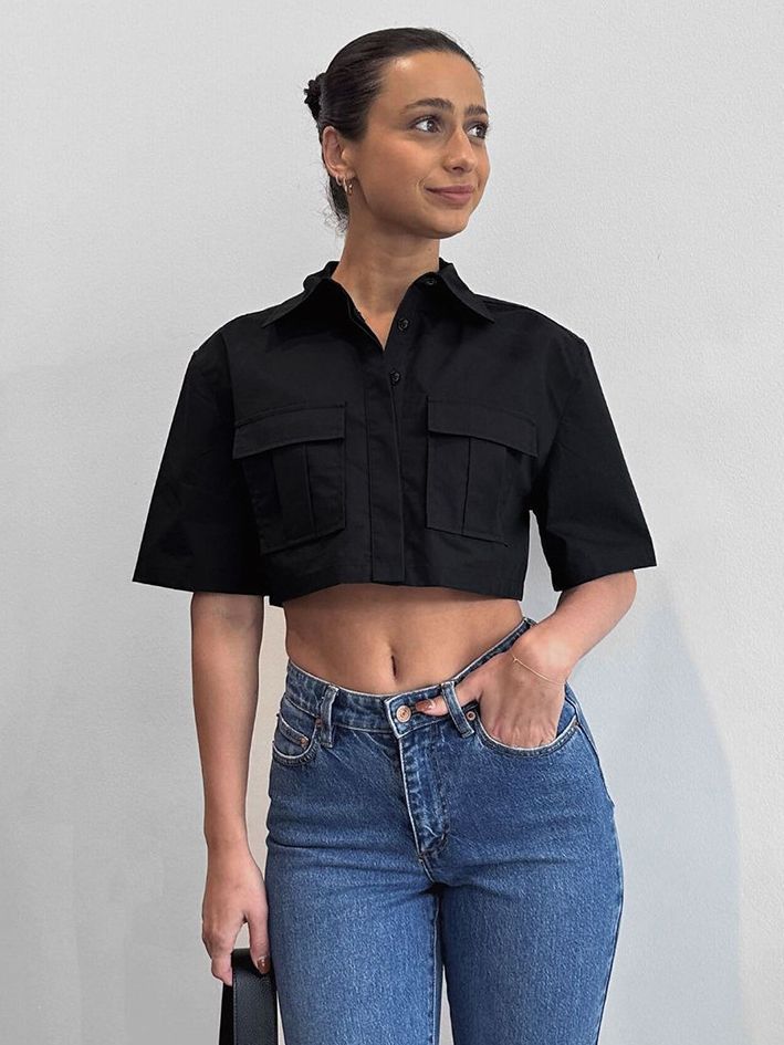 Women's Loose Casual Pure Solid Color Shirt