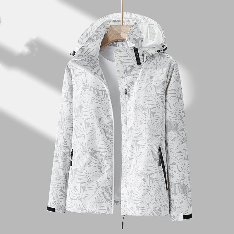 Outdoor Leisure Sports Charge Coat Outer Hooded Jacket