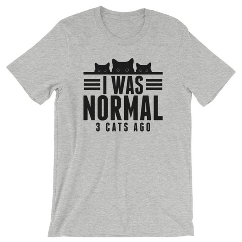 I Was Mormal 3 Cats Tshirt