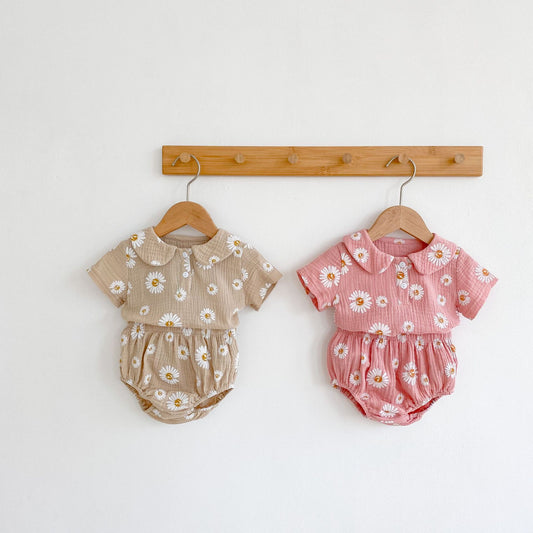 Fashion Personality Summer Baby Girl Suit