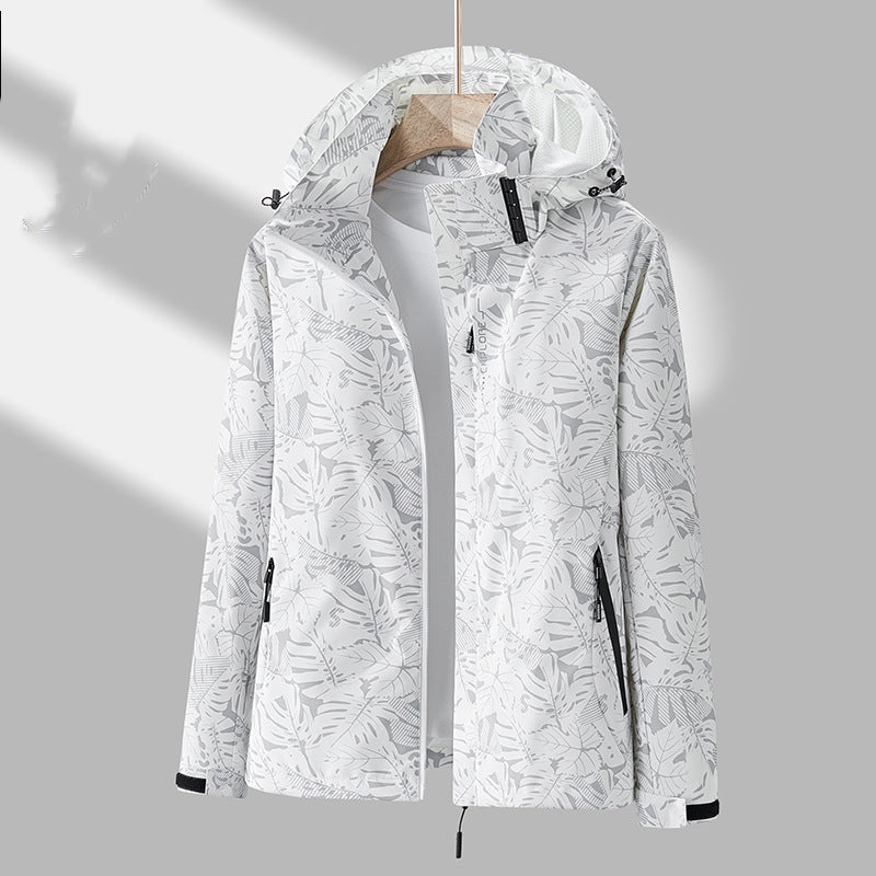 Outdoor Leisure Sports Charge Coat Outer Hooded Jacket