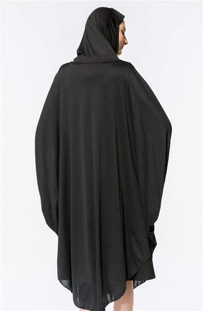 New muslim worship service bat robe with hijab