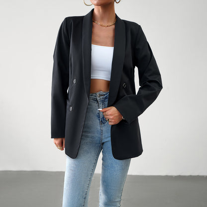 Women's Fashionable Casual Suit Coat Top