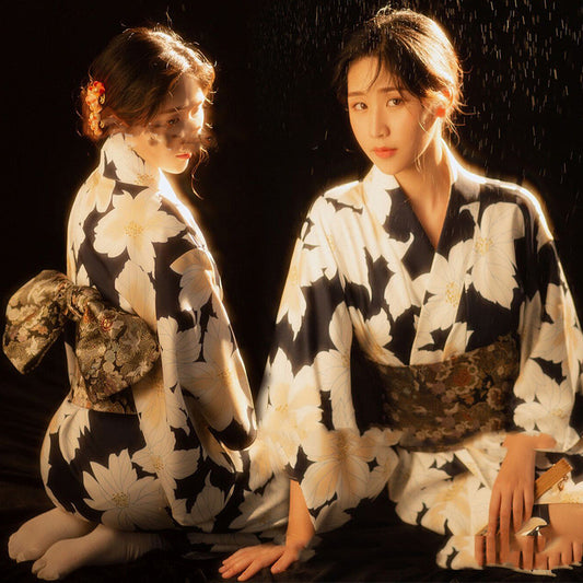 Kimono Women's Improved Formal Dress Traditional Retro Student